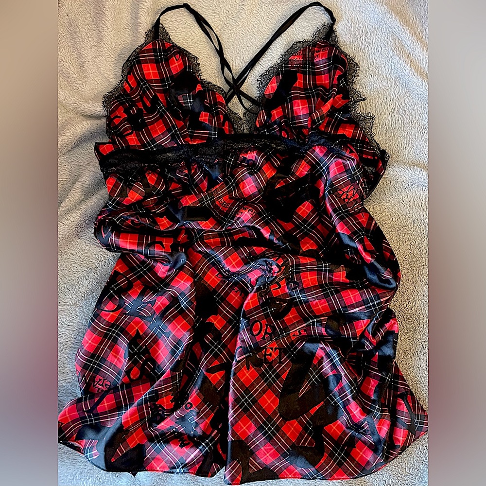 Victoria’s Secret Plaid Intimate Sleepwear XL
